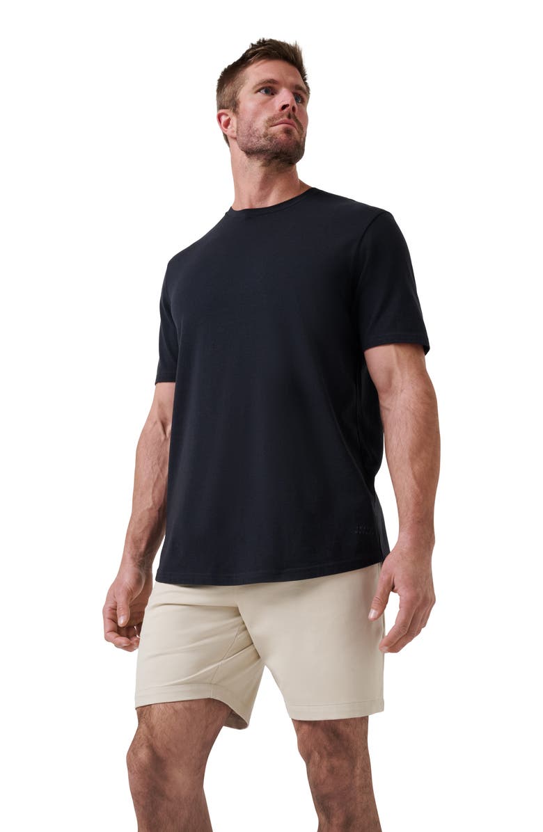 TravisMathew Stretchknit 8-Inch Shorts, Alternate, color, Italian Sand