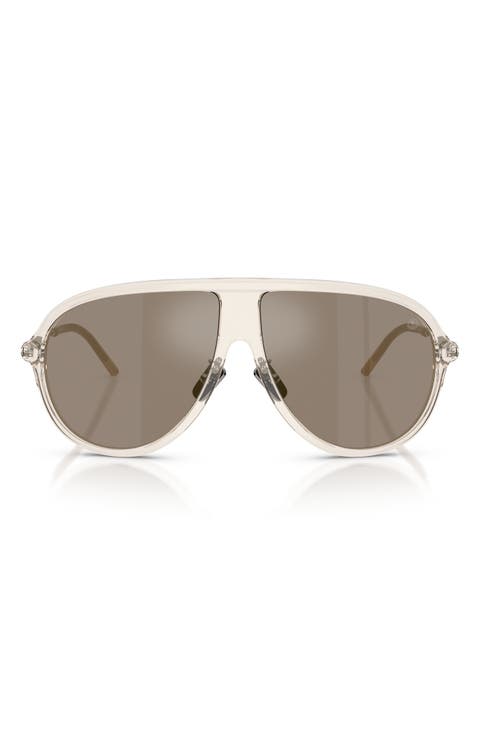 61mm Pilot Sunglasses