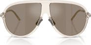 Moncler 61mm Pilot Sunglasses