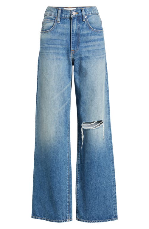 Slvrlake Grace High Waist Wide Leg Jeans In Heavy Hitter