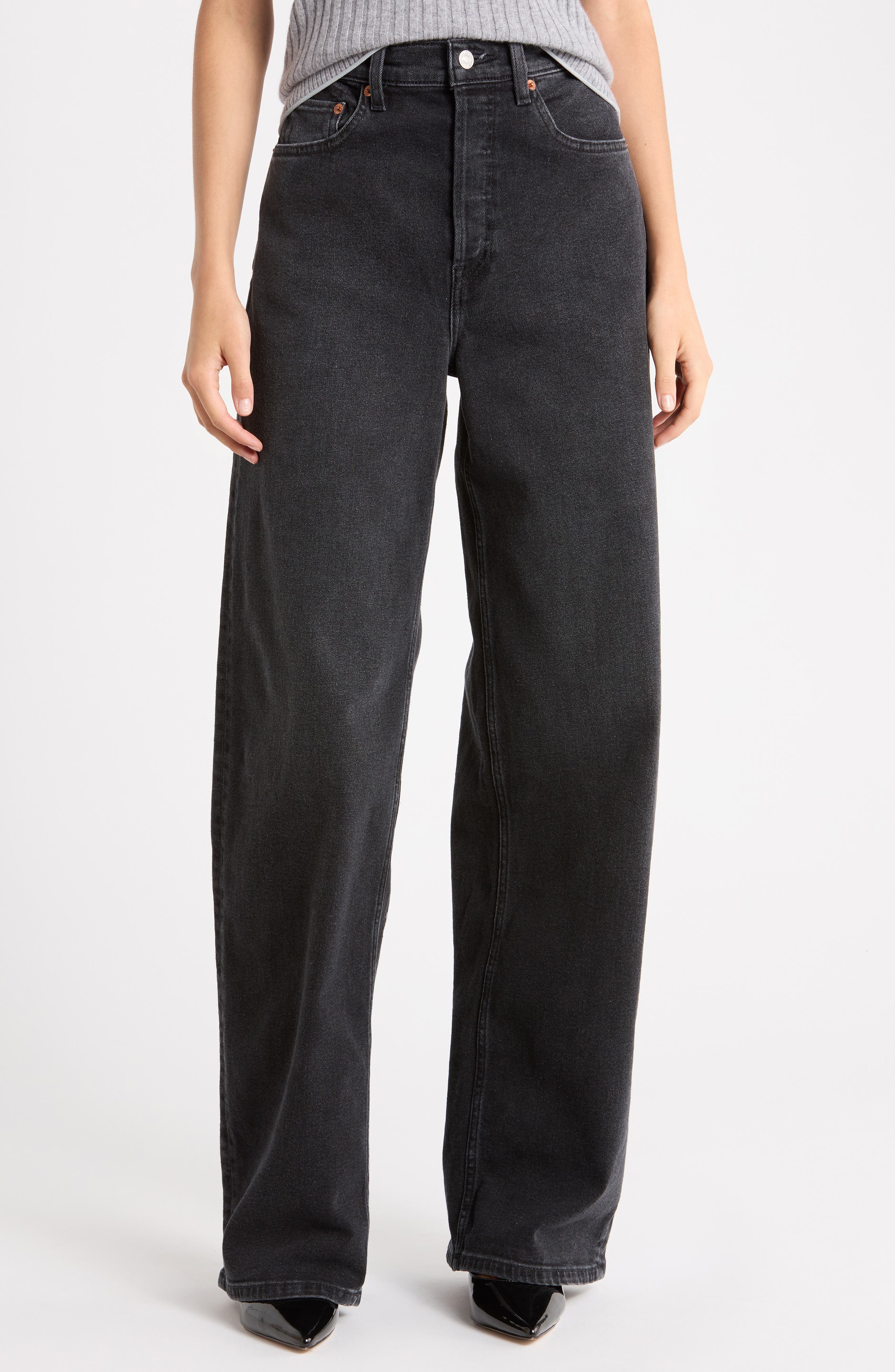 The Marielou High Waist Wide Leg Jeans