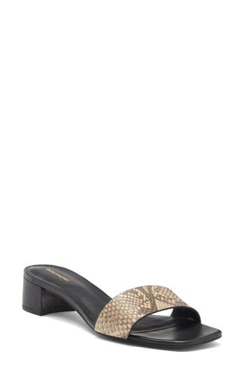 Reformation Mandy Minimal Block Heel Sandal