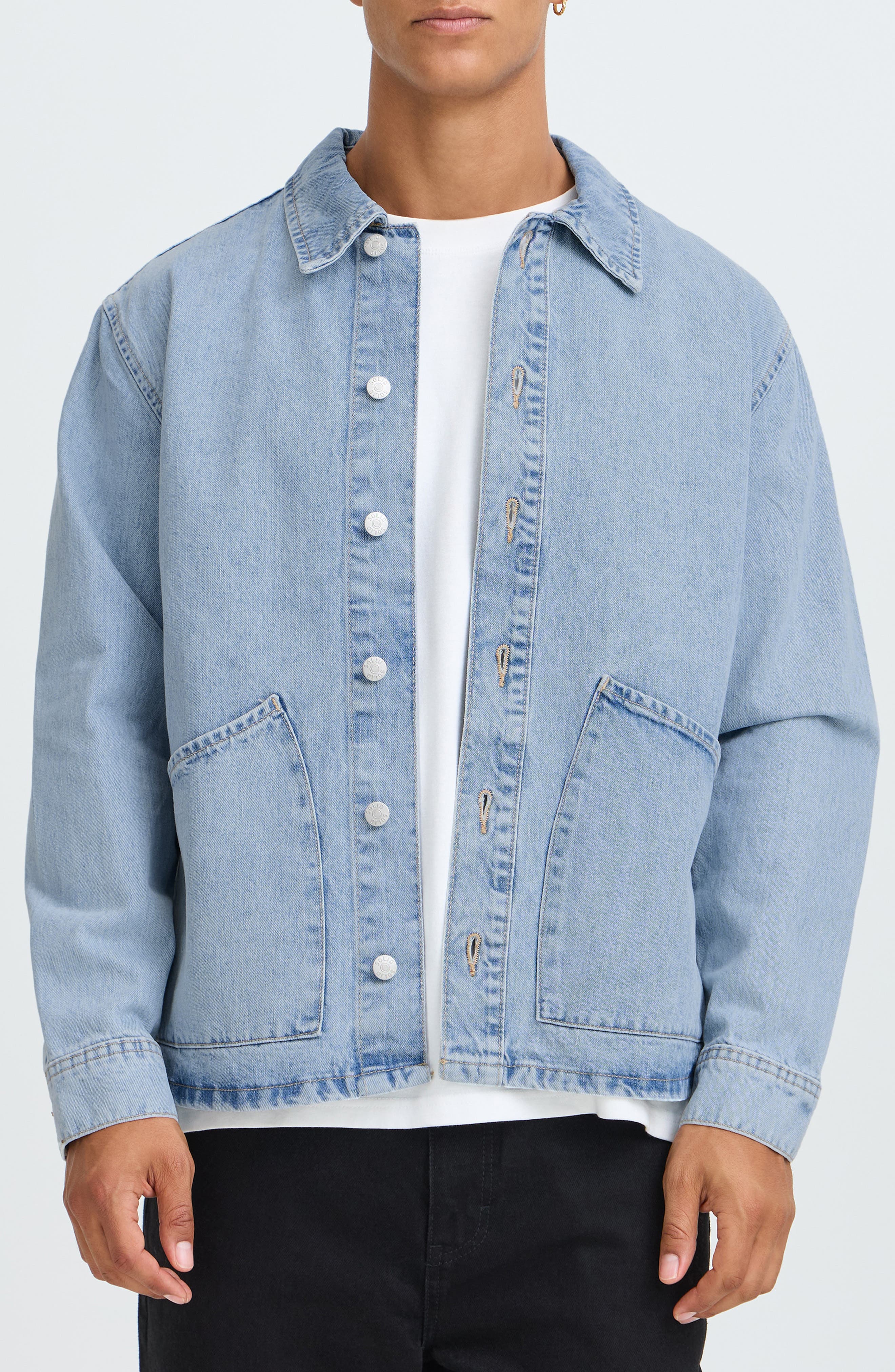 selected LIGHT BLUE DENIM