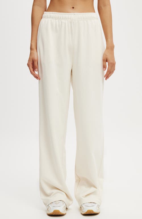 COTTON ON BODY ACTIVE LIGHTWEIGHT FLEECE STRAIGHT LEG SWEATPANT