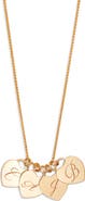 Set & Stones Alice Multi Initial Charm Necklace