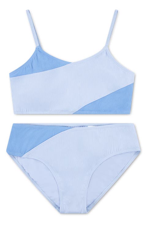 Kids' Cross Wrap Two-Piece Swimsuit (Little Kid & Big Kid)