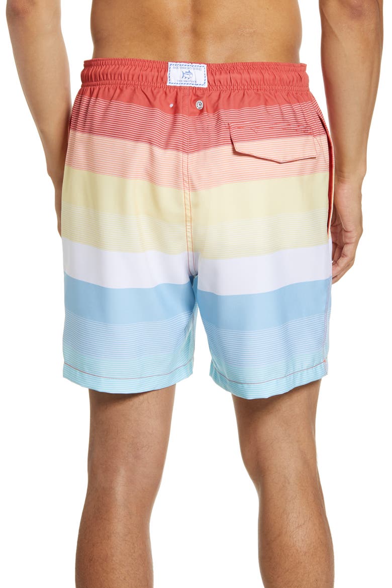 Galley Swim Trunks, Alternate, color, VERMILLION RED