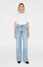ANINE BING Lili Burnout Tee