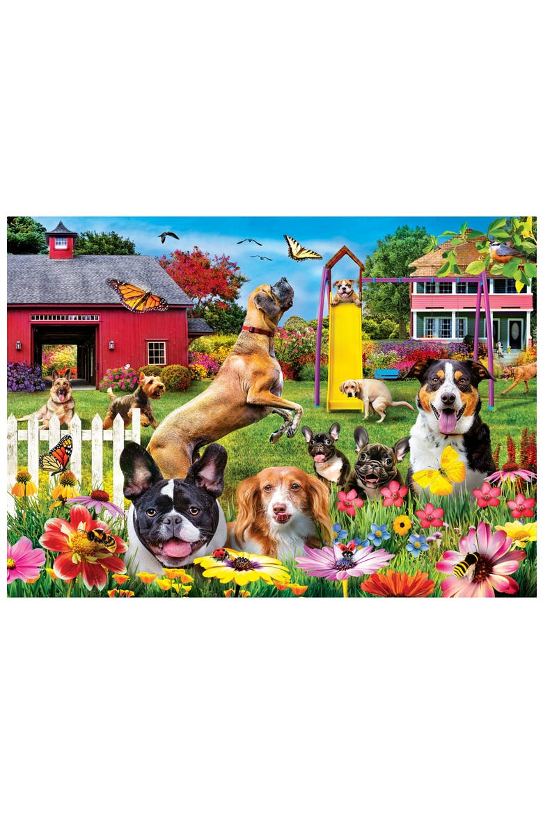 Dog Gone Good Day 1000pc Jigsaw Puzzle, Alternate, color, Multicolor