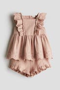 H&M 2-piece Cotton Muslin Set