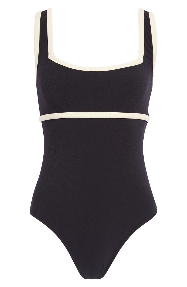 Lisa Marie Fernandez Sailor One-Piece Swimsuit, Alternate, color,