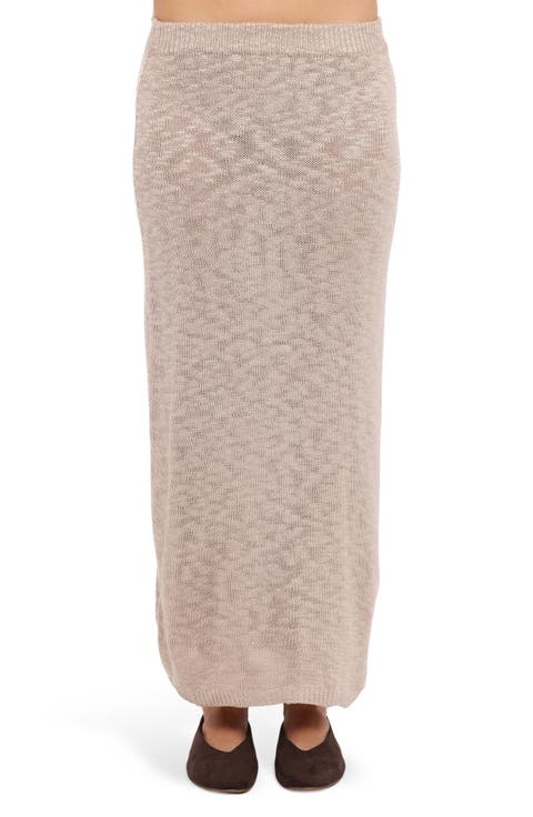Indya Knit Maxi Skirt