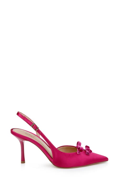 Jewel Badgley Mischka Ellery Slingback Pointed Toe Pump In Pink