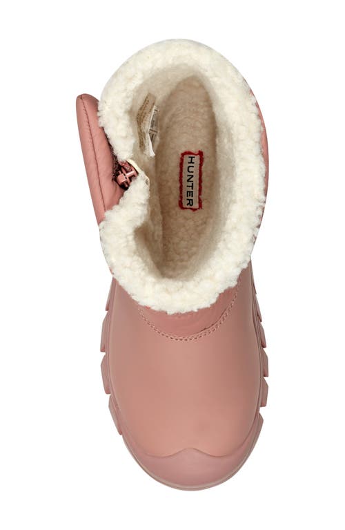 Hunter Kids' Intrepid Snow Boot In Pink