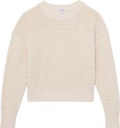 Reiss Bonnie Open Stitch Cotton Sweater