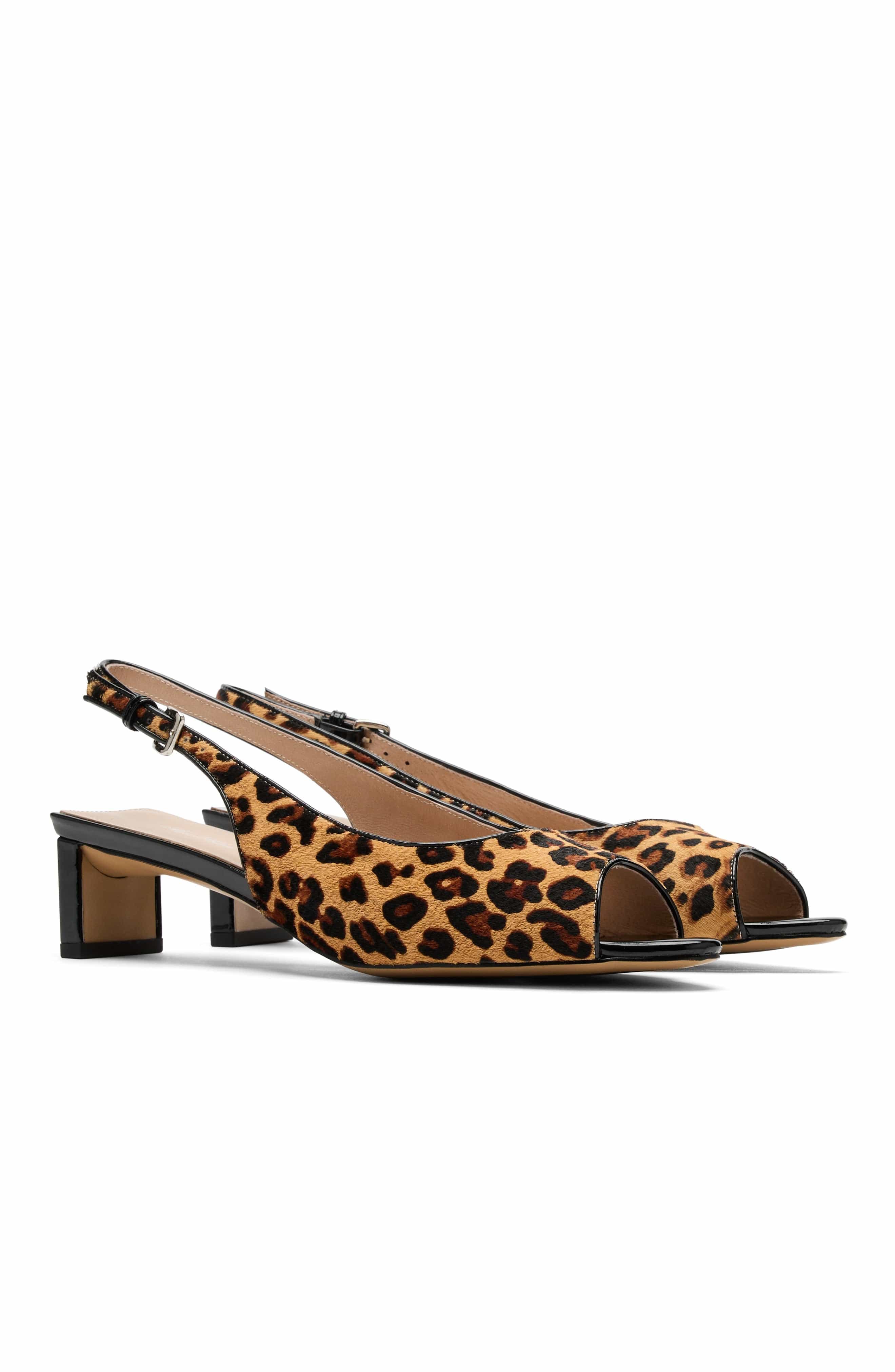 Carmen Slingback Peep Toe Heels - image 4