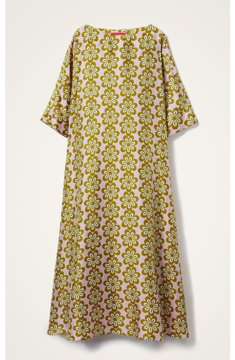 La DoubleJ Muumuu Dress Round Neck Caper Pink, Alternate, color, 