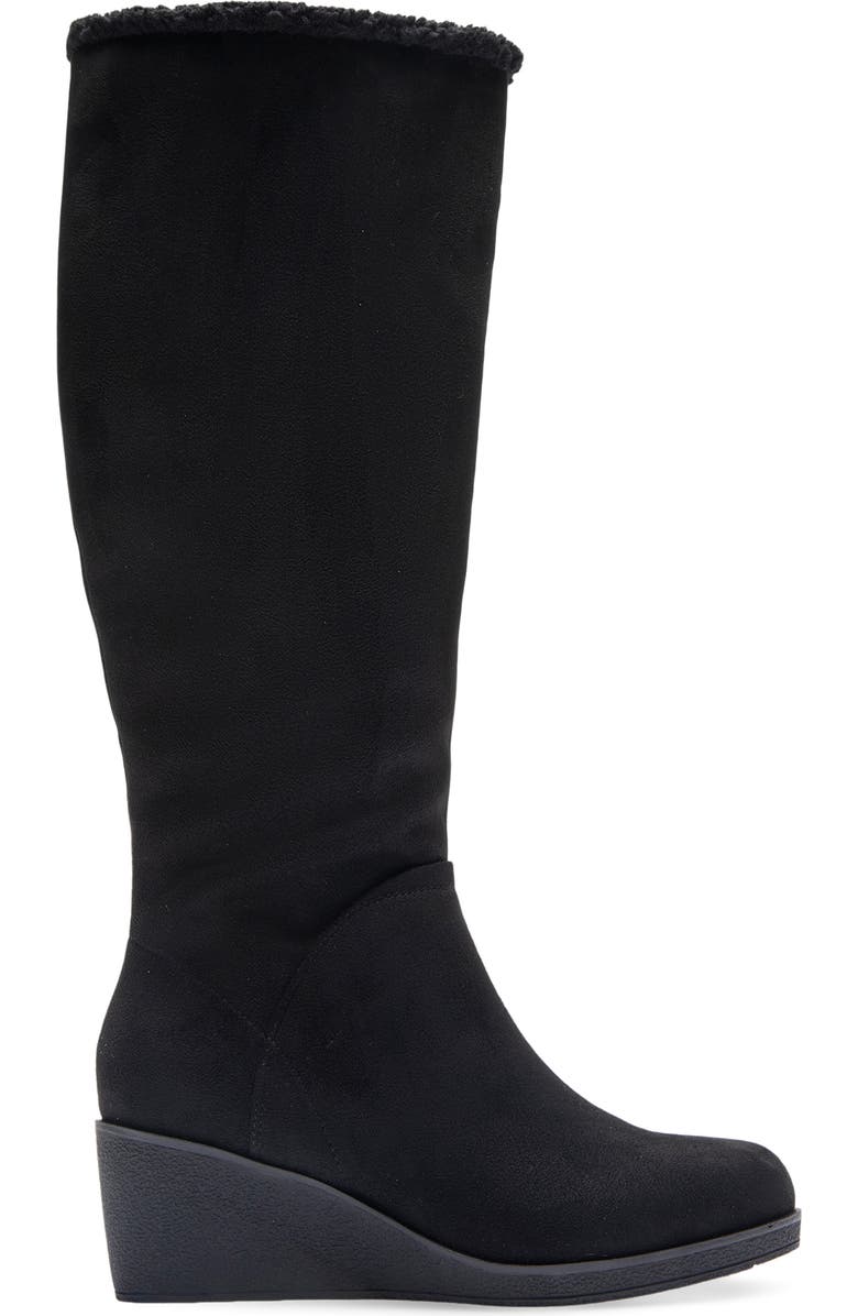 Aerosoles Binocular Boot, Alternate, color, Black Faux Suede