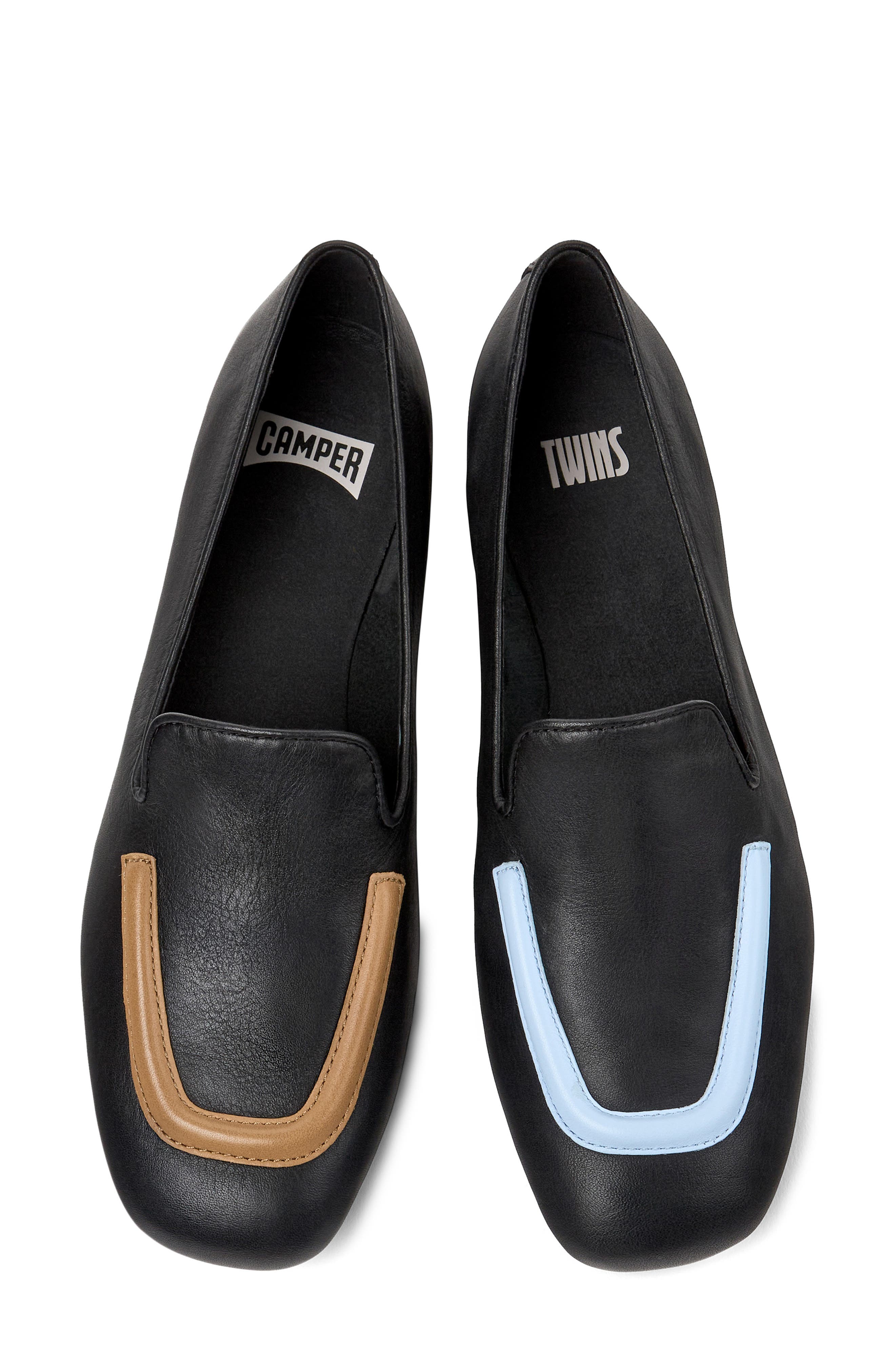 Camper Casi Myra Mismatched Loafers, Main, color, 