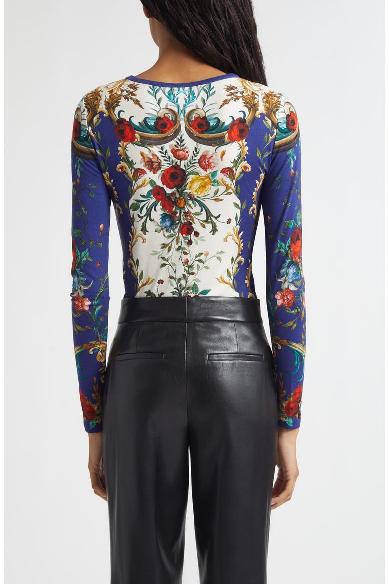 Delaina Long Sleeve Top, Alternate, color, GILDED ROSE