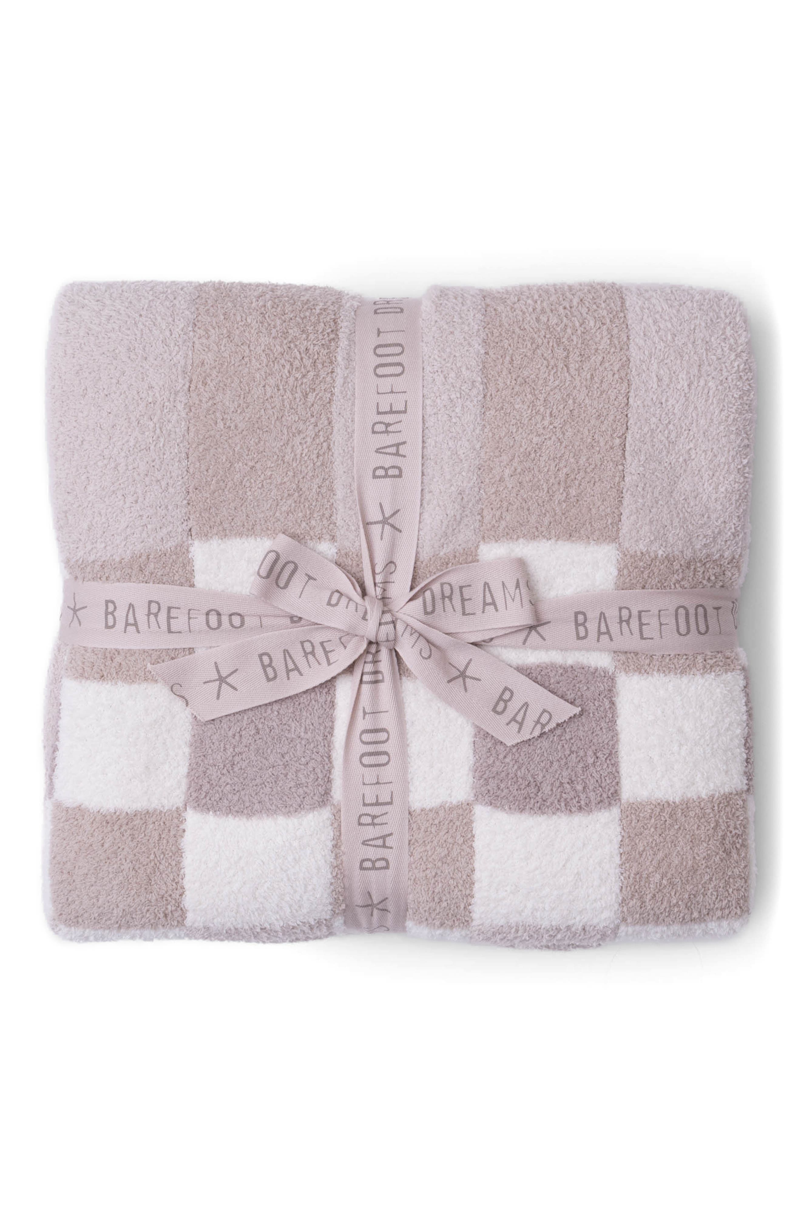 CozyChic Checkerboard Throw Blanket