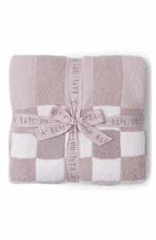 CozyChic Checkerboard Throw Blanket