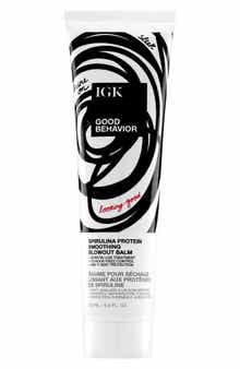 IGK Good Behavior Spirulina Protein Smoothing Blowout Balm