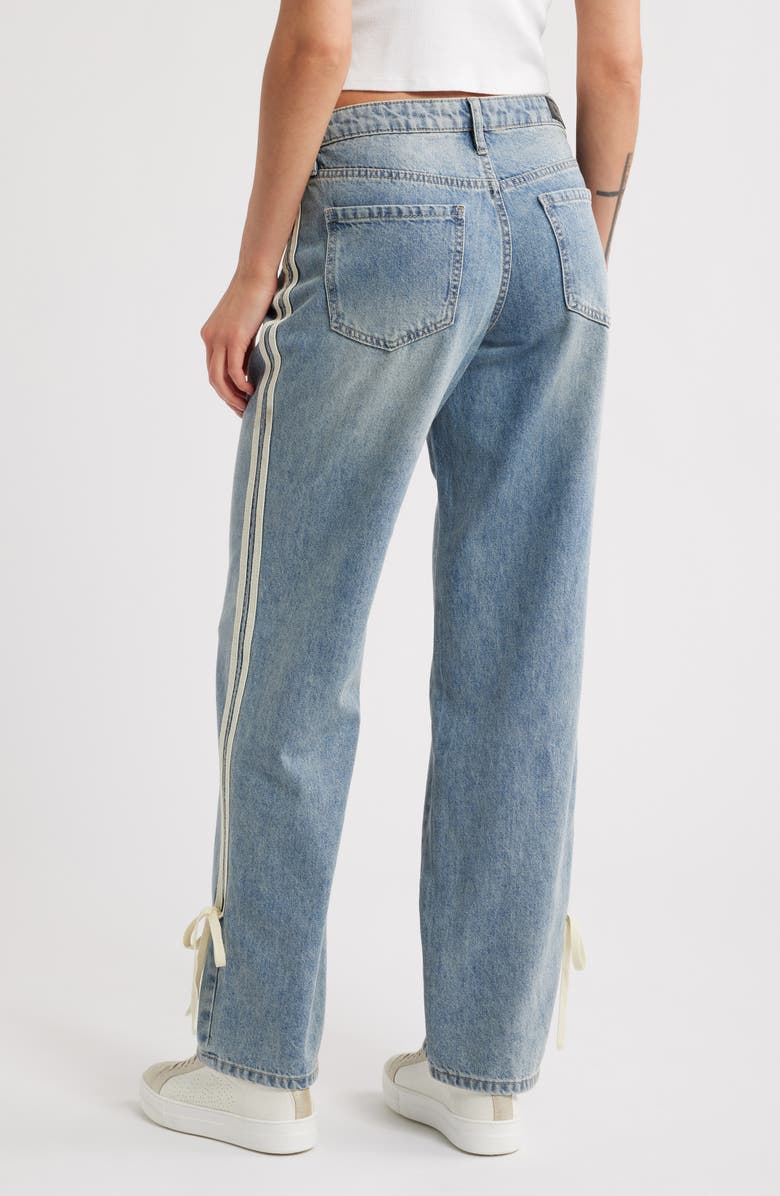 PTCL Side Stripe Wide Leg Jeans, Alternate, color, 