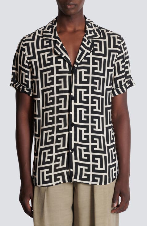 Men s Balmain Button Up Shirts Nordstrom