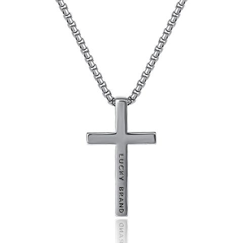 Cross Pendant Necklace - 22''