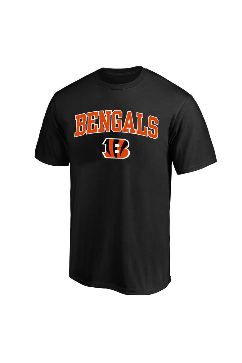 Men's Fanatics Black Cincinnati Bengals Big & Tall Arch Logo T-Shirt, Main, color, Black