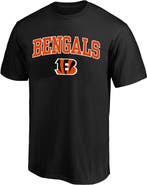 FANATICS Men's Fanatics Black Cincinnati Bengals Big & Tall Arch Logo T-Shirt