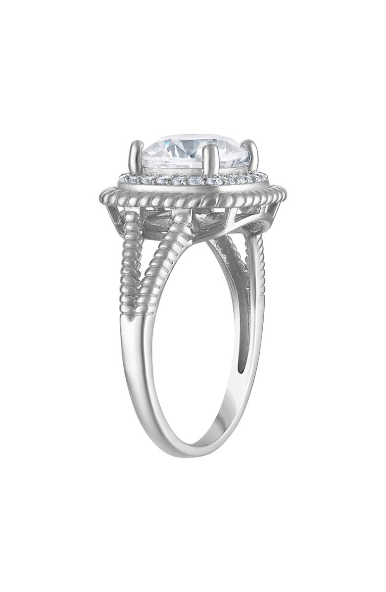 FZN Moissanite Ring, Alternate, color, Silver