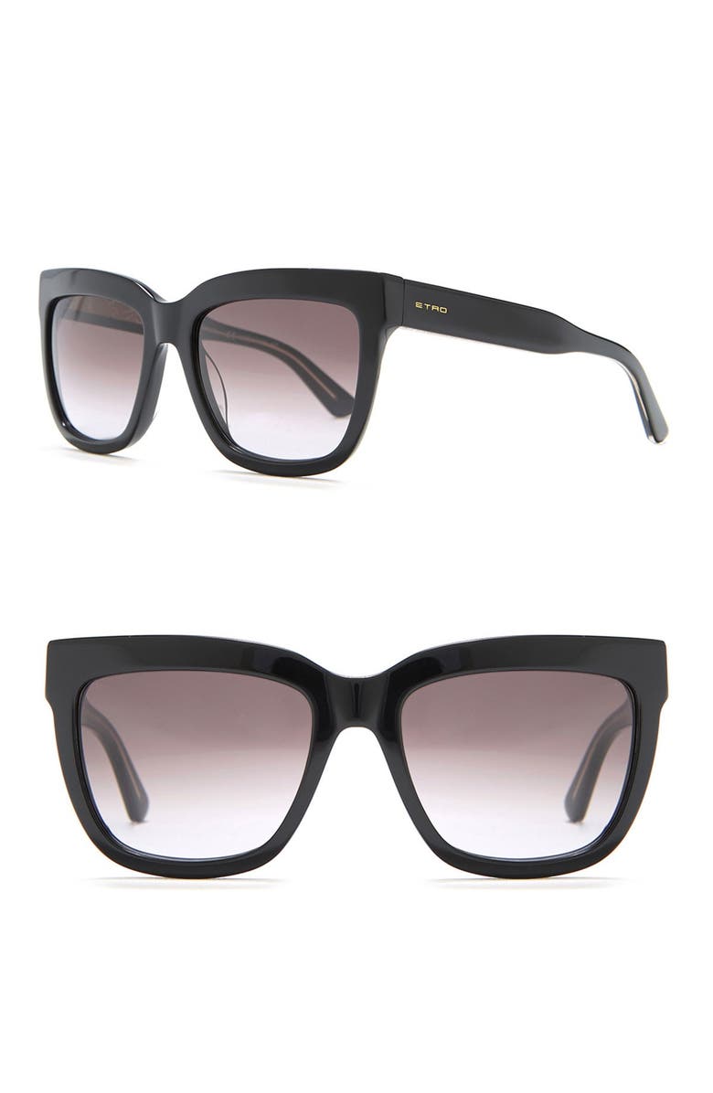 Etro 55mm Square Sunglasses, Main, color,