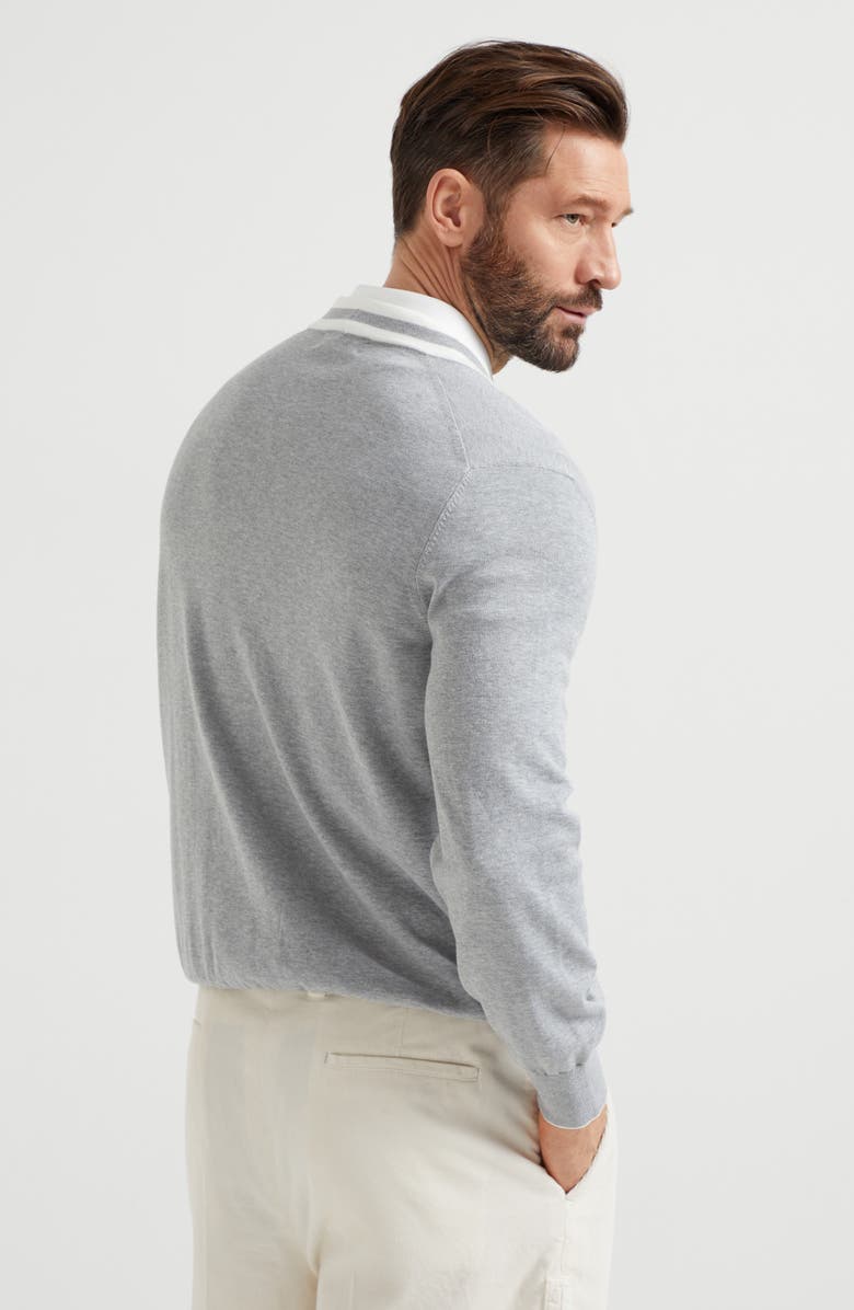 Brunello Cucinelli Cotton cardigan, Alternate, color, 