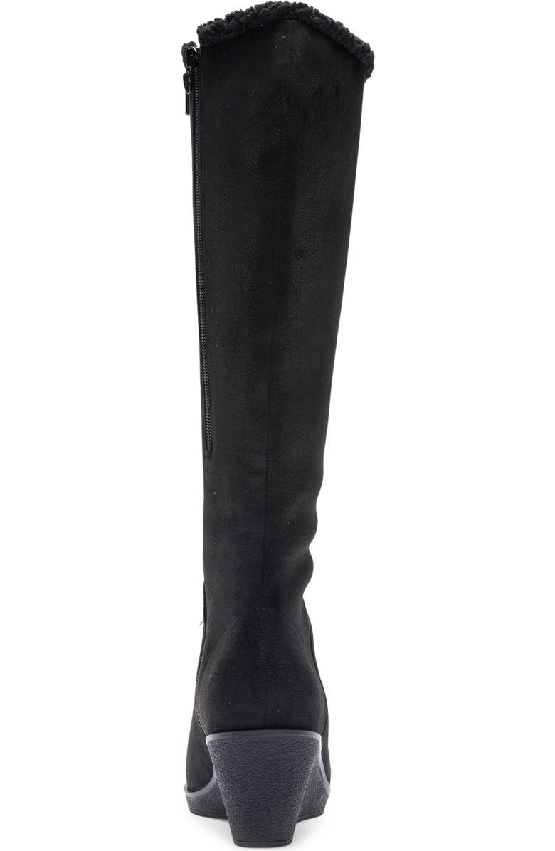 Aerosoles Binocular Boot, Alternate, color, Black Faux Suede