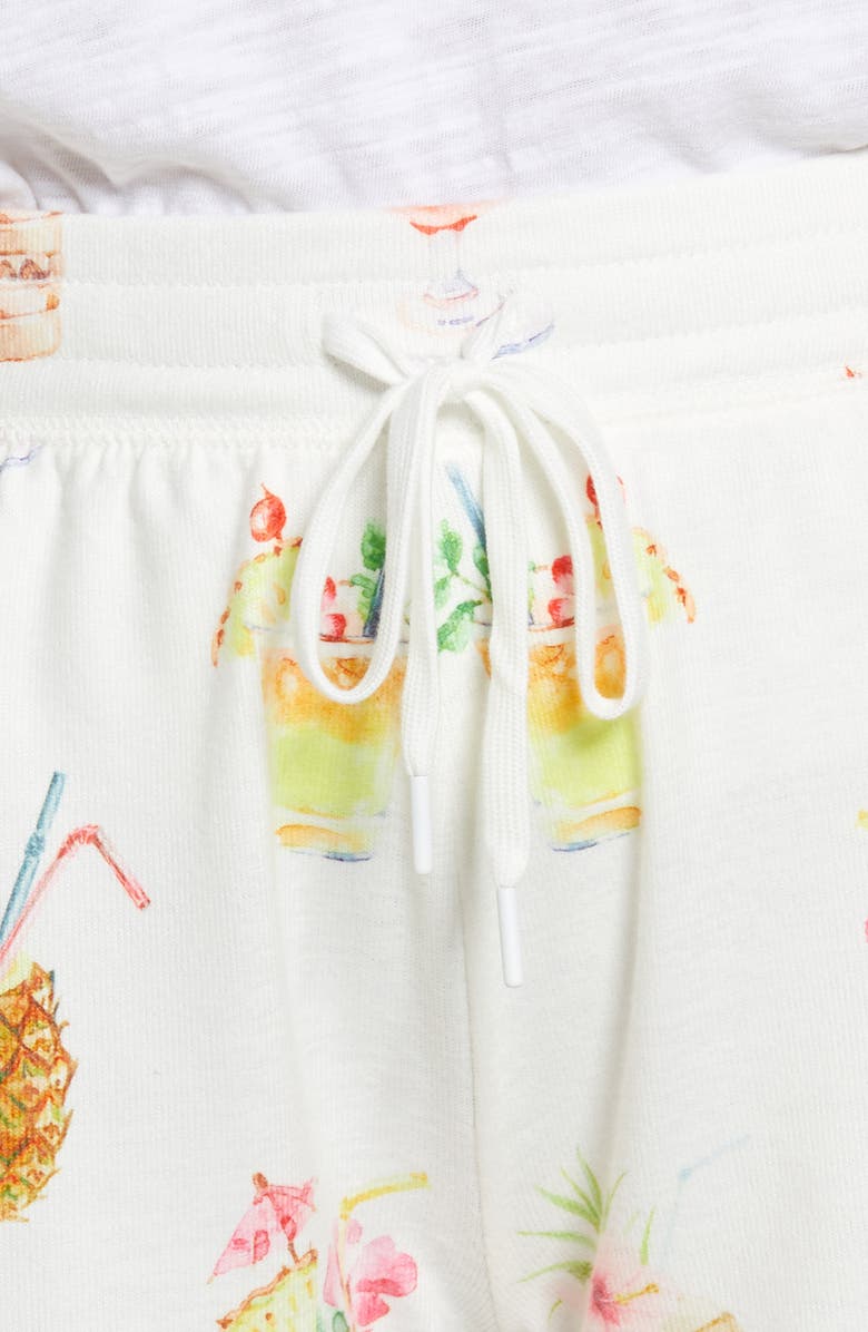 PJ Salvage Let's Get Tropical Pajama Shorts, Alternate, color,