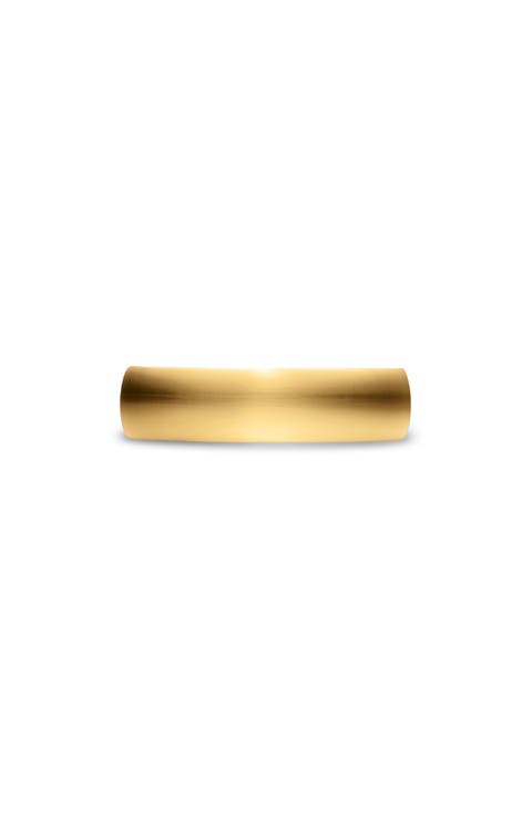 Streamline Band Ring in 18K Yellow Gold, 6.2mm