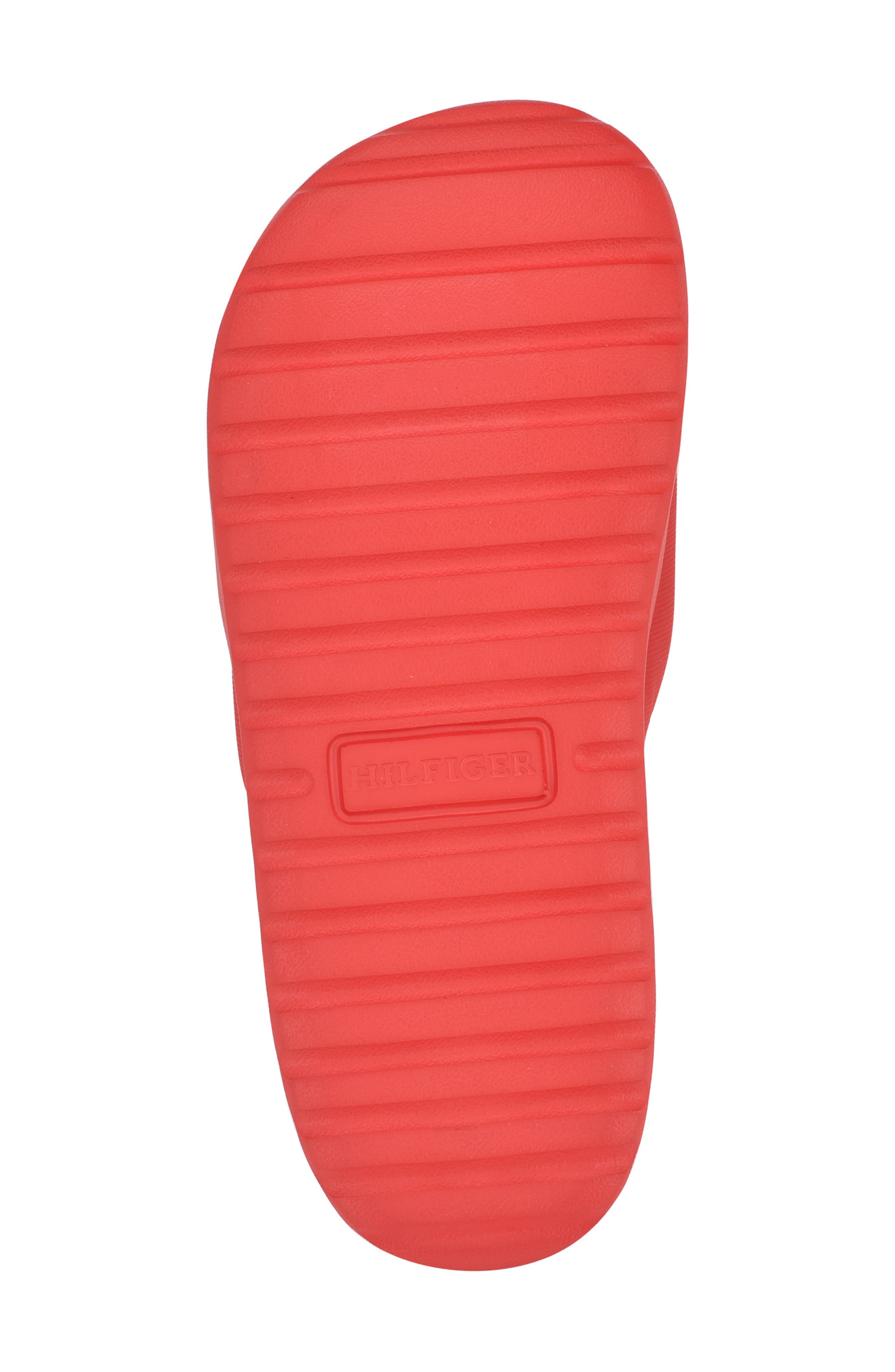 Tommy Hilfiger Marmo Slide Sandal, Alternate, color, Red