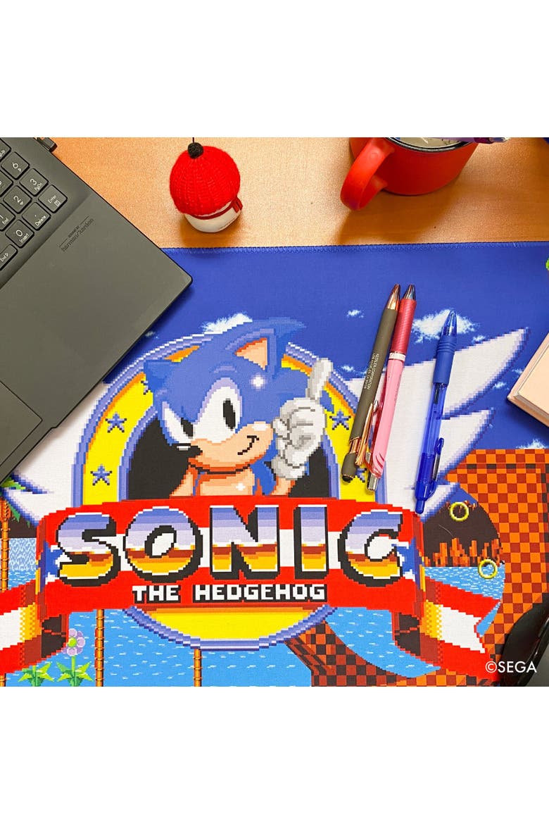 Sonic Playmat, Alternate, color, Multicolored