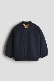 H&M Teddy-lined Bomber Jacket