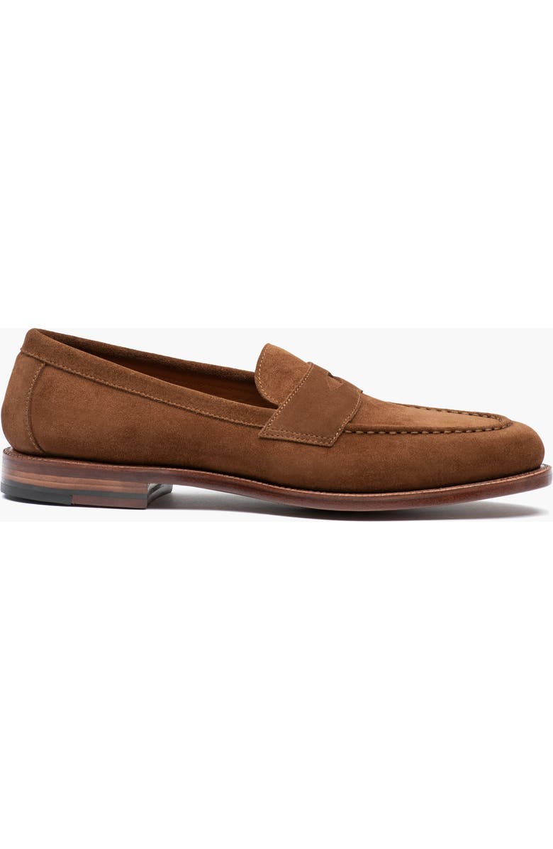 Grant Stone Traveler Penny, Main, color, Bourbon Suede