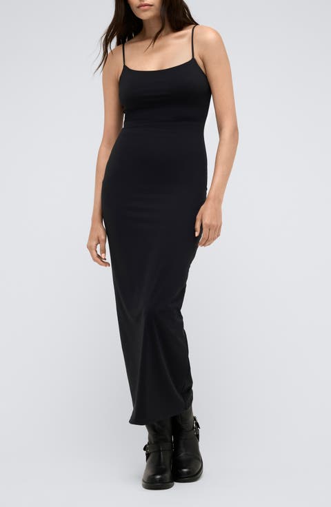 Athletic Stretch Maxi Slipdress