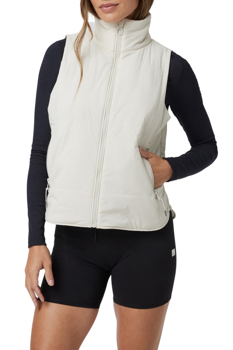 Canyon Insulated Vest, Main, color, BONE