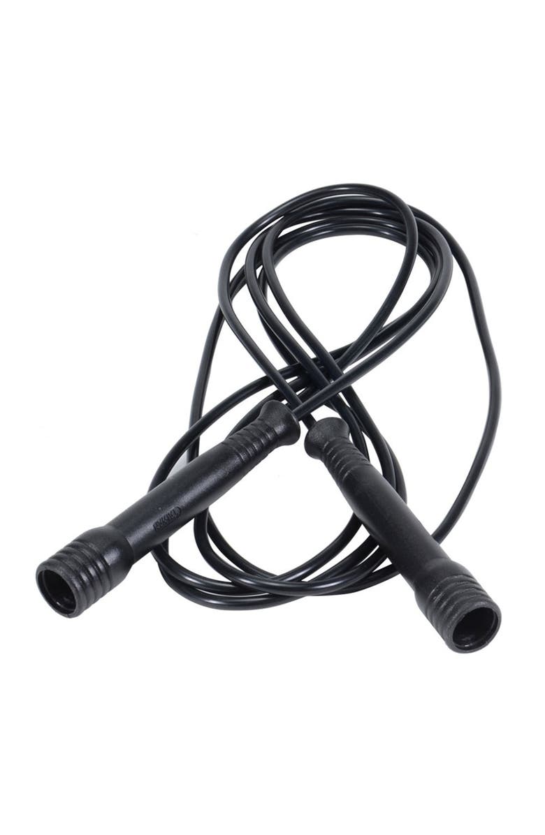 Power Systems Speed Jump Rope, Lightweight Exercise Rope for Cardio, Skipping & Fitness, Main, color, Black