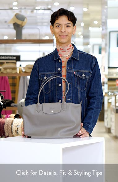 Longchamp Medium Le Pliage Xtra Leather Shoulder Tote