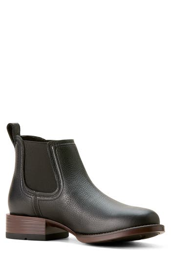 Ariat Booker Ultra Western Chelsea Boot In Black