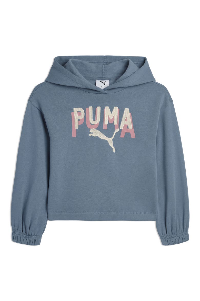 Kids' Class Pack Cotton Blend Fleece Hoodie, Main, color, SKY/ PEWTER