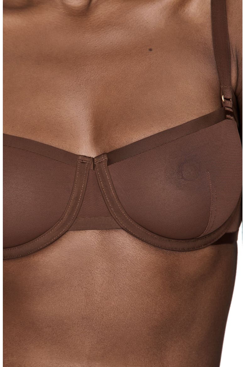 The Balconette, Alternate, color, ESPRESSO