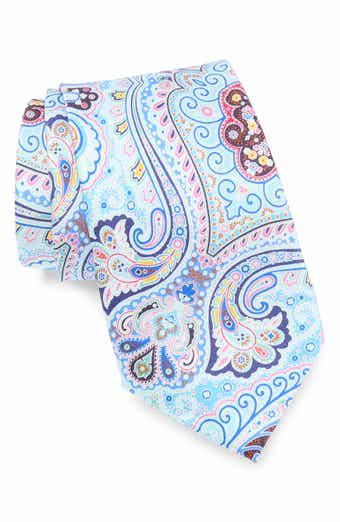 Paisley Floral Silk Tie